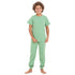 Boys summer pajama set Apple Green t-shirt + Pants